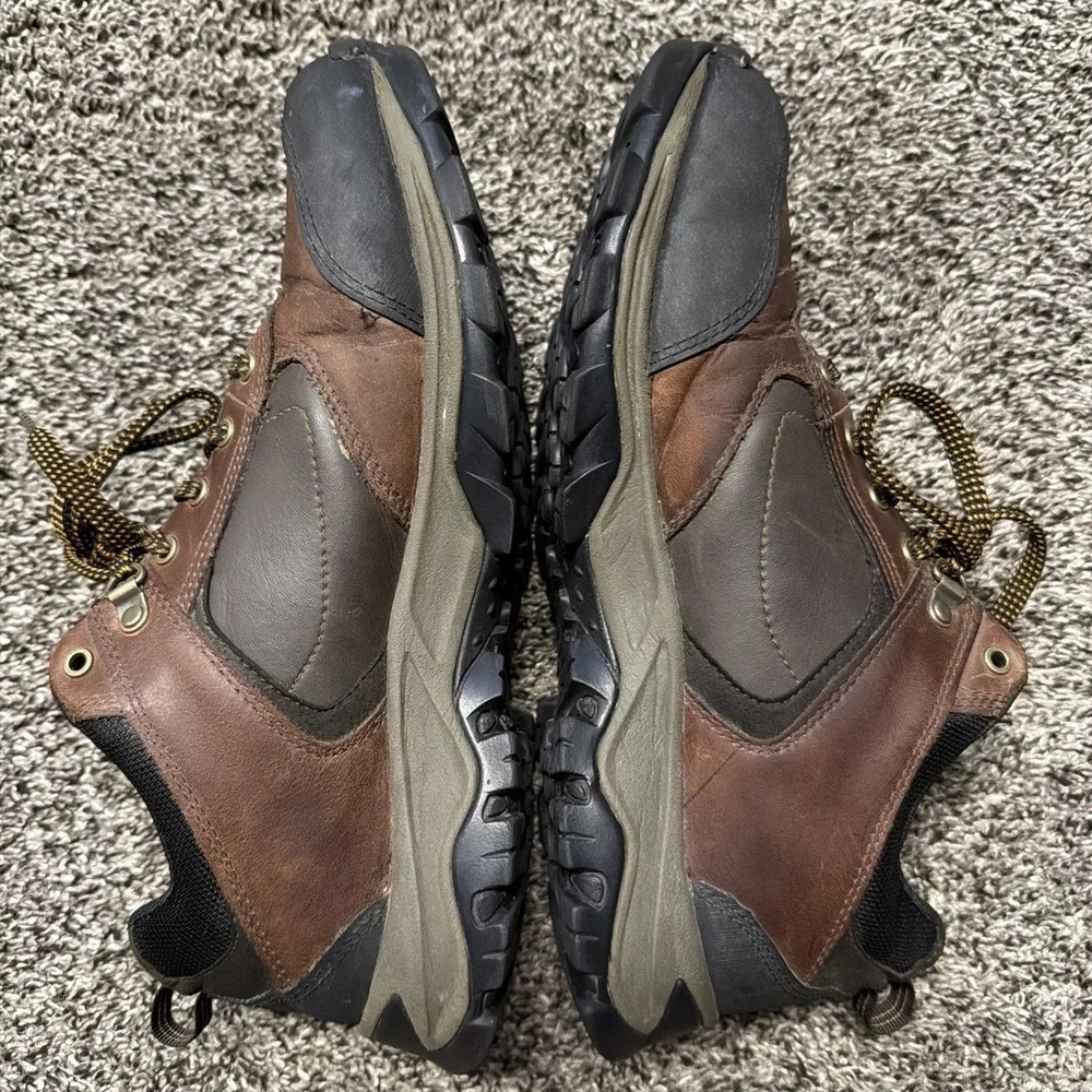 Timberland Mens 10.5 Mt. Maddsen Mid Hiking‎ Waterproof Boots Brown